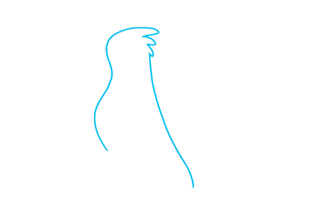 如何画狮鹫简笔画