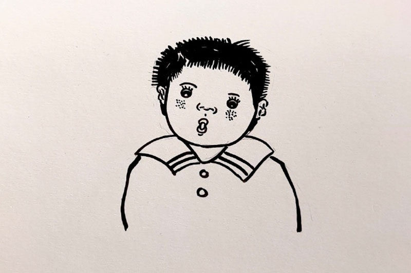 各种人物简笔画头像大全
