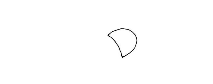 羽毛球简笔画画法