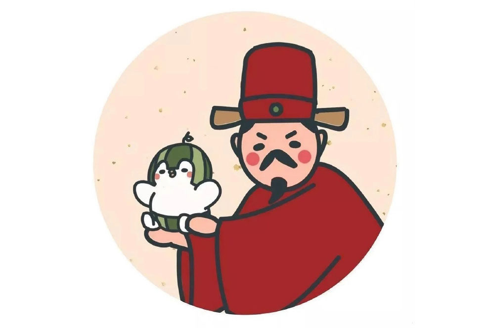 可爱的财神简笔画图片