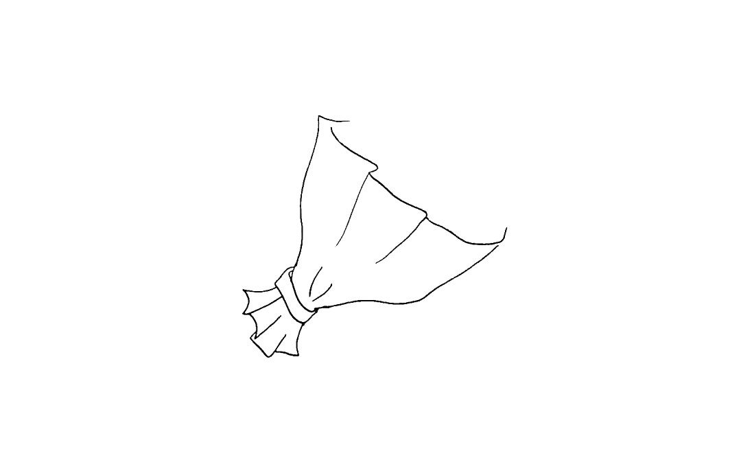 一束花简笔画画法步骤