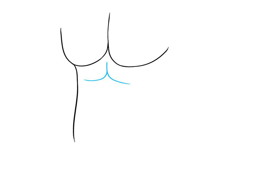如何画腹肌