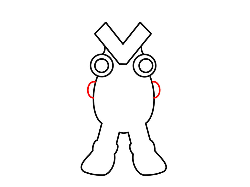 小怪兽简笔画教程