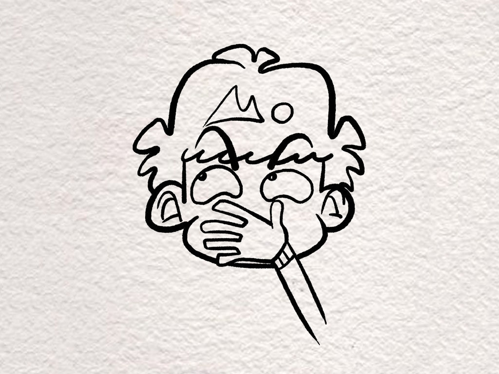 阿衰漫画之阿衰简笔画画法步骤