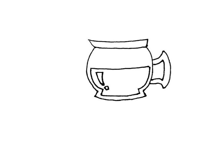 茶壶简笔画教程
