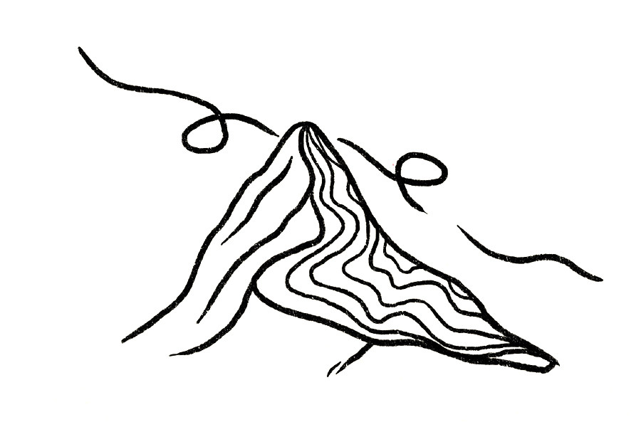 山丘怎么画