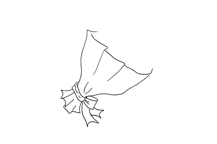 一束花简笔画画法详解