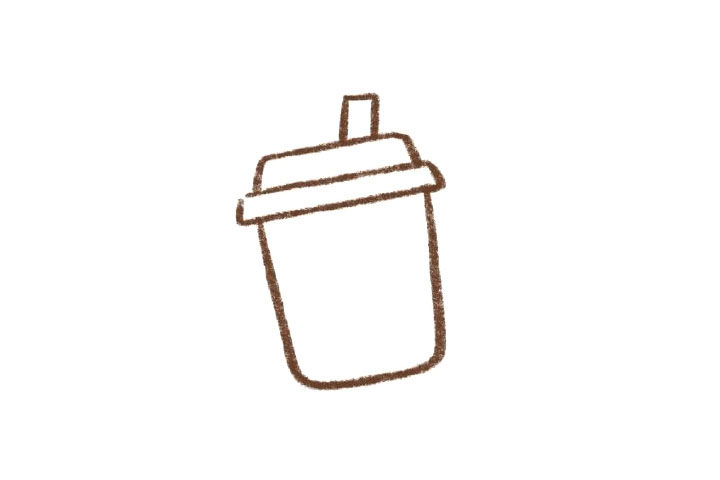 珍珠奶茶怎么画