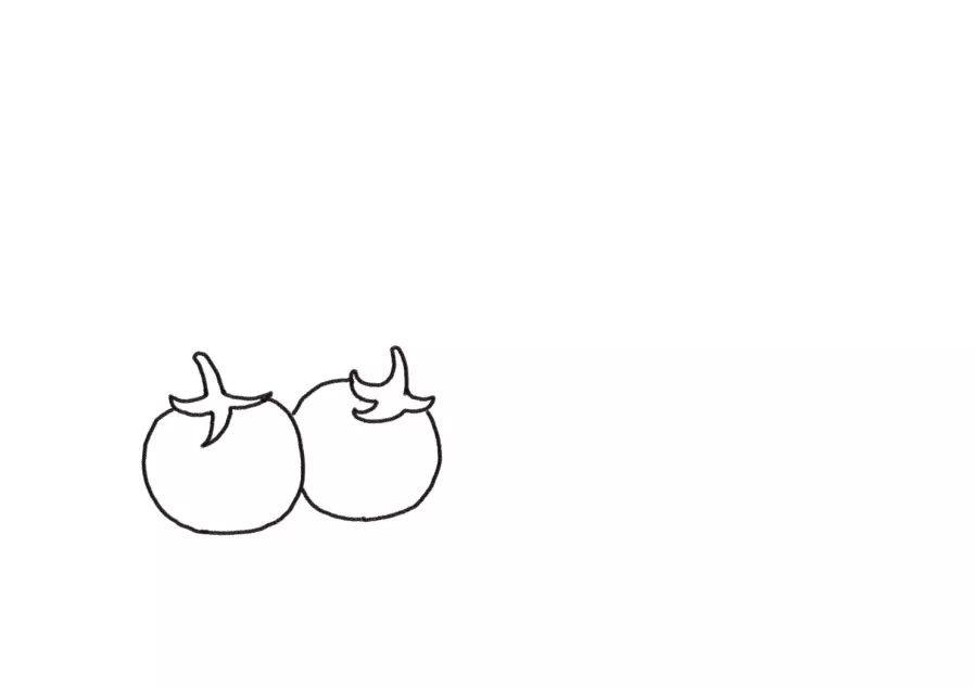 美味又健康的蔬菜简笔画