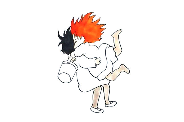 波妞和宗介怎么画