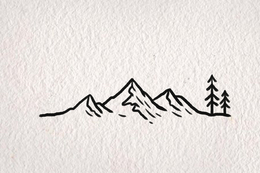 三种简单的风景简笔画画法