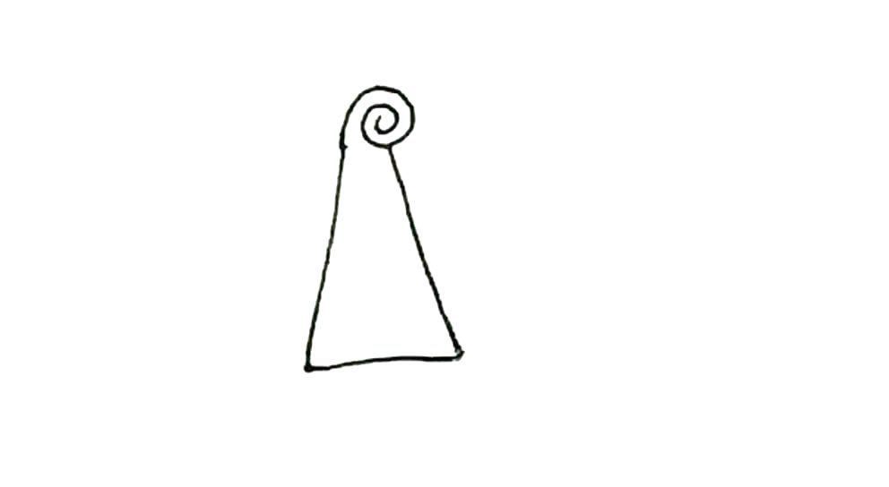 牛皮纸袋简笔画画法