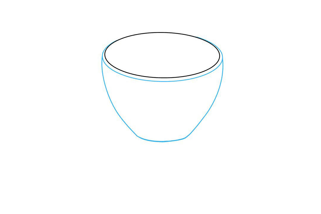 如何画咖啡杯简笔画
