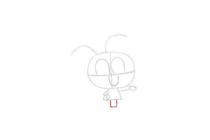画卡通人物Anais的简笔画「详细步骤」