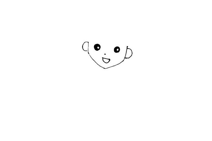 柯蓝简笔画画法步骤