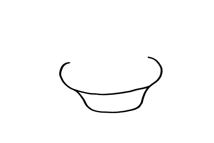 食物简笔画大全 水果沙拉怎么画