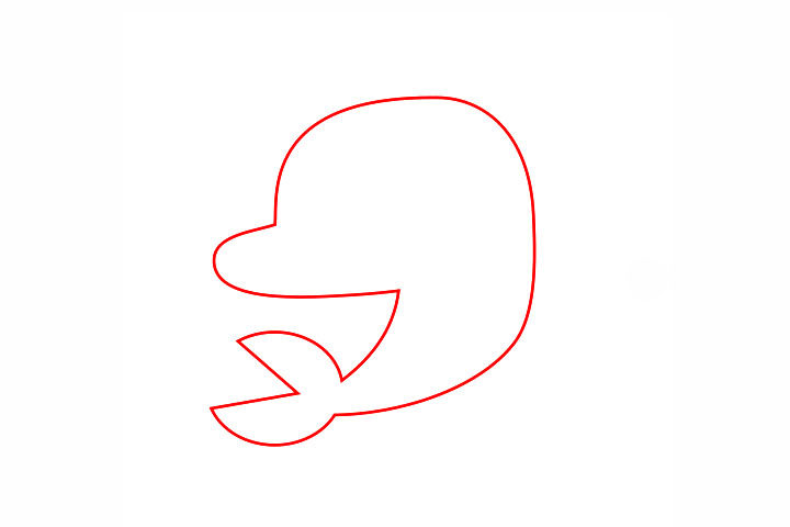 简单的鲨鱼简笔画画法