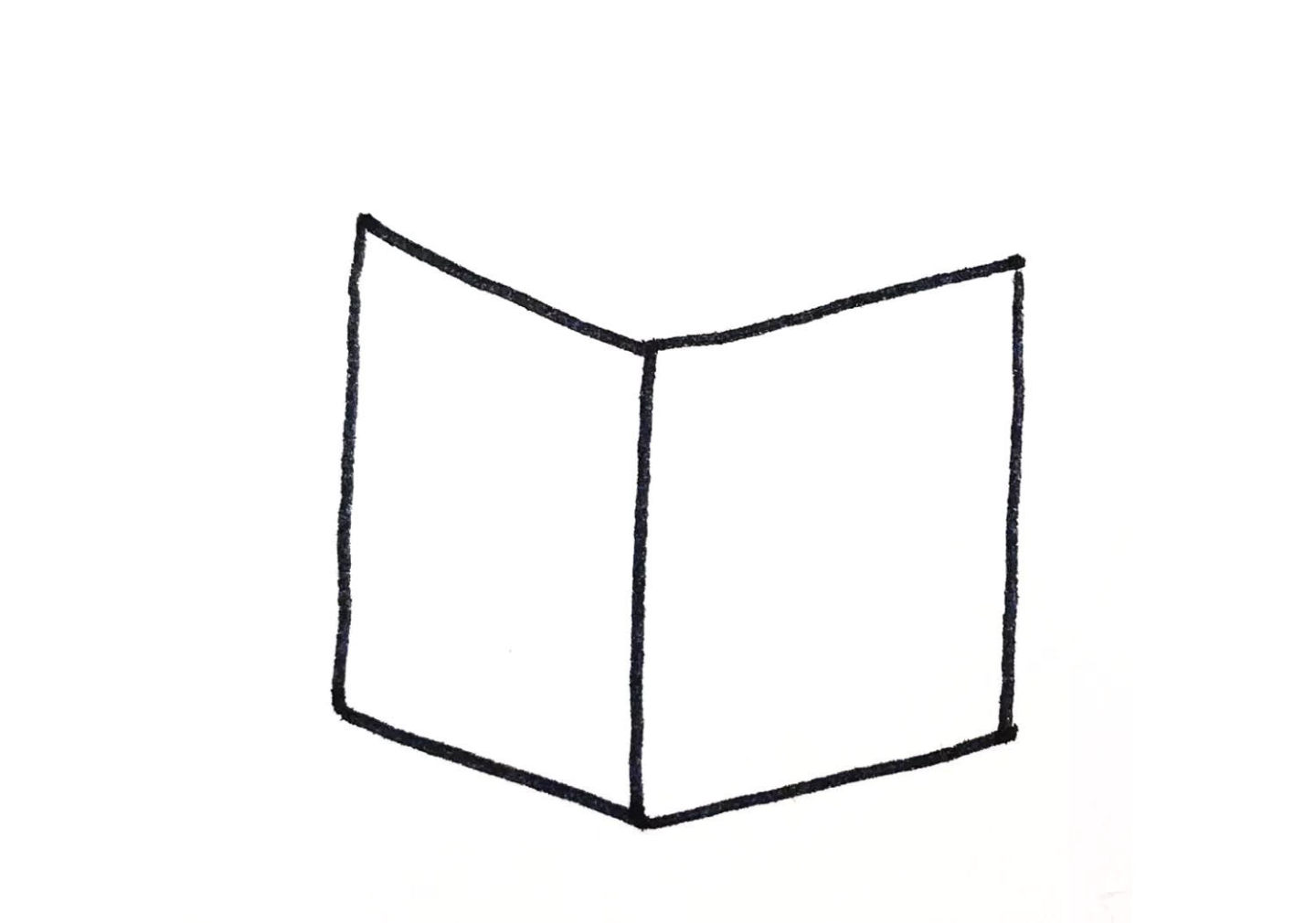魔方简笔画怎么画