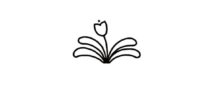 君子兰简笔画教程