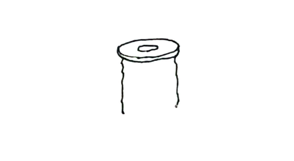 针线简笔画画法步骤