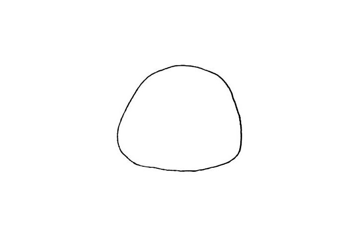 破壳的小鸡简笔画画法步骤