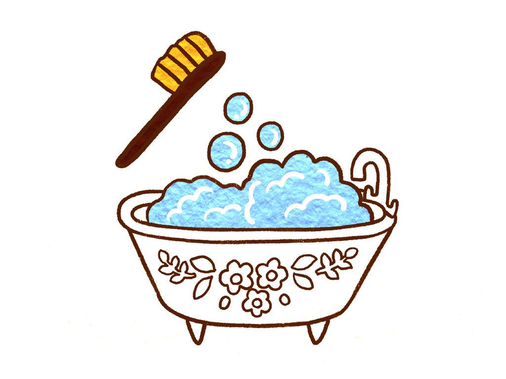 浴缸怎么画