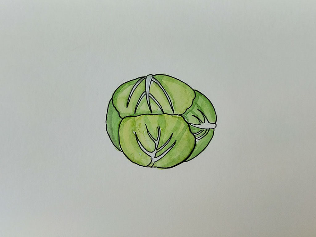 蔬菜怎么画好看