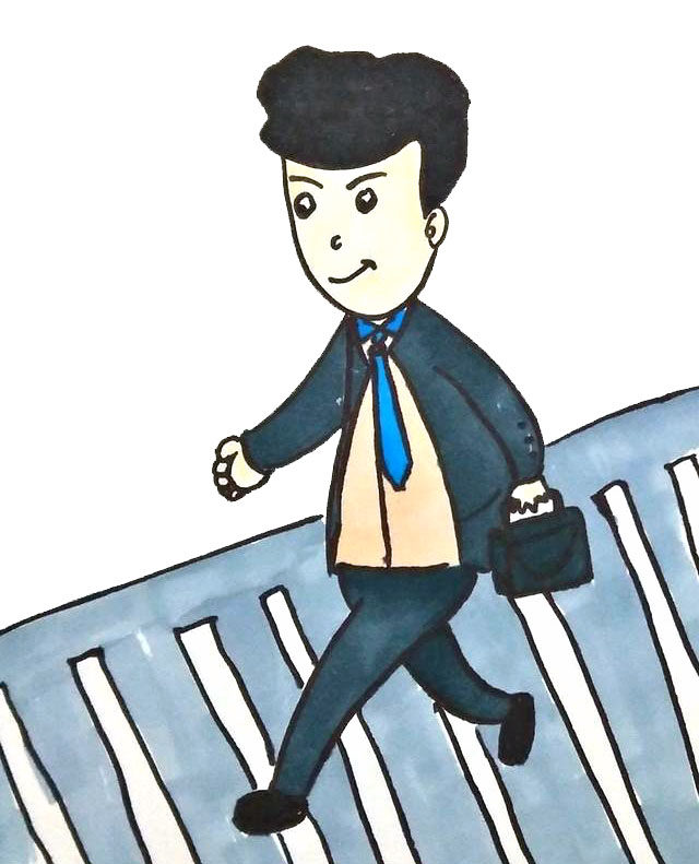 画爸爸的简笔画