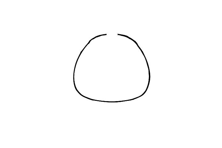 独角兽简笔画画法步骤