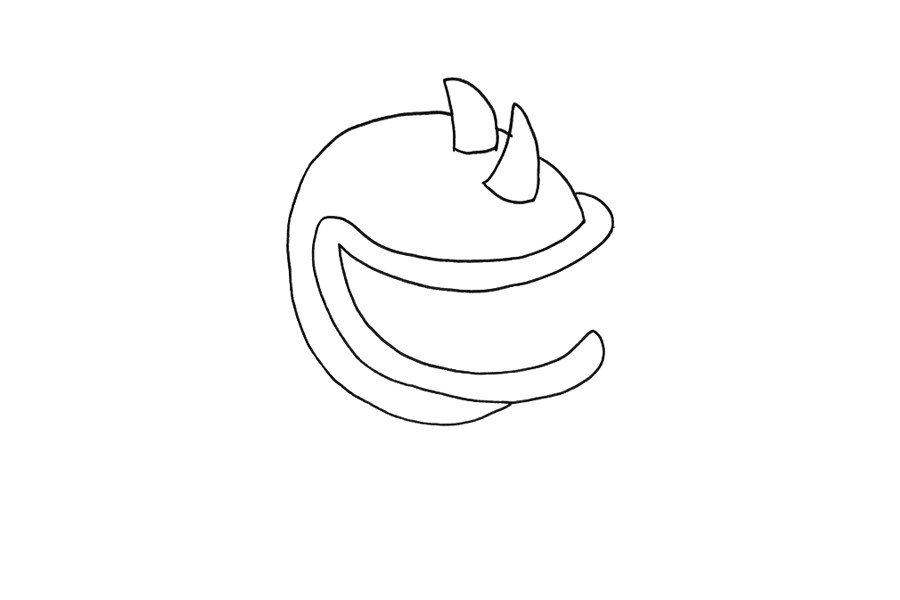 食人花怎么画