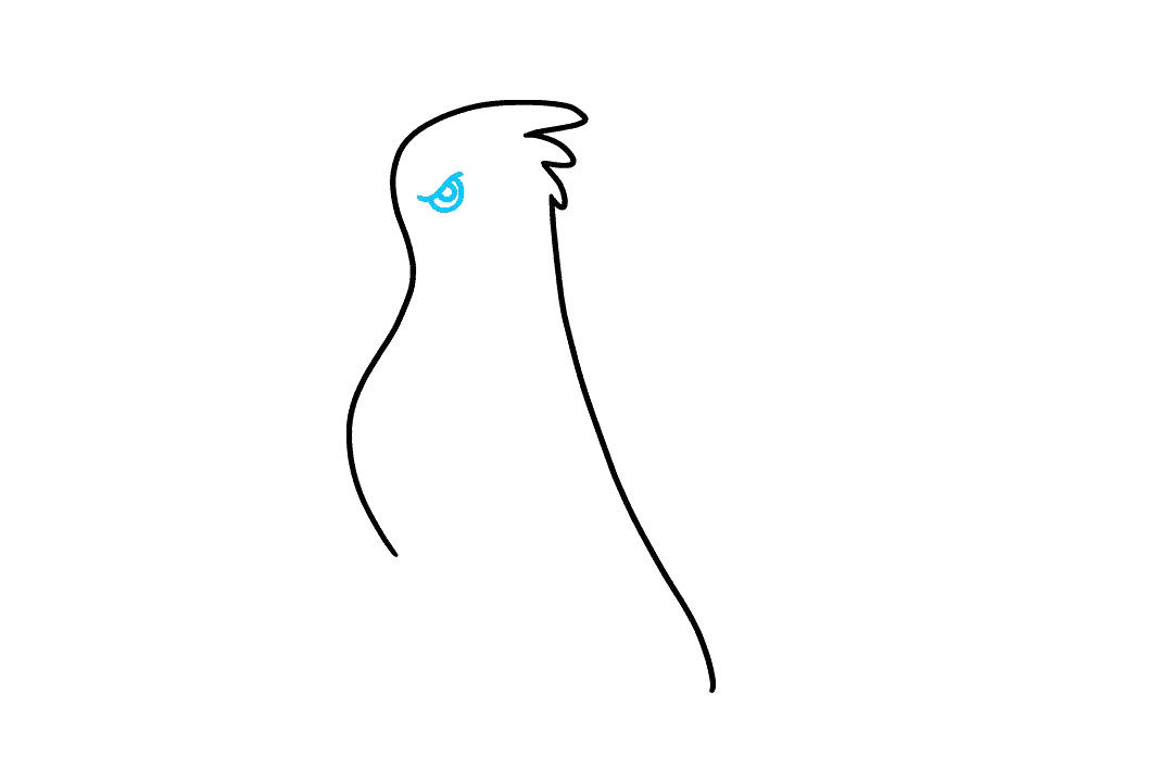 如何画狮鹫简笔画