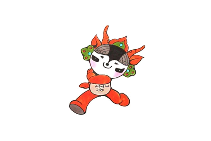 福娃怎么画