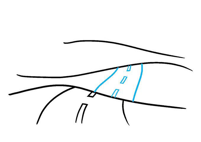 波浪公路怎么画