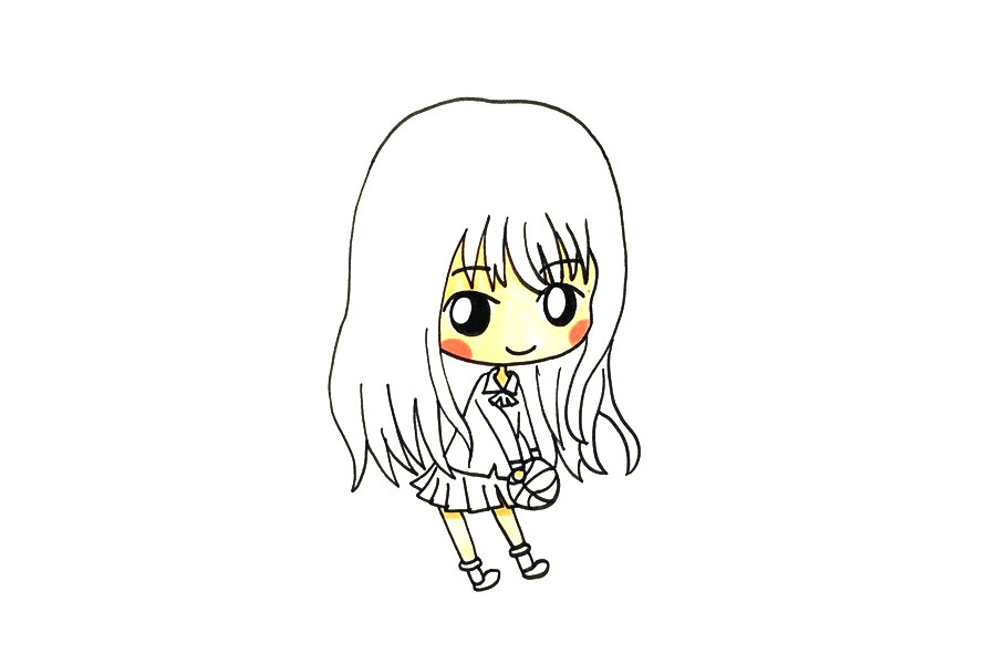 赤木晴子怎么画
