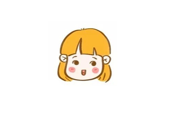 三步画可爱小妹妹简笔画