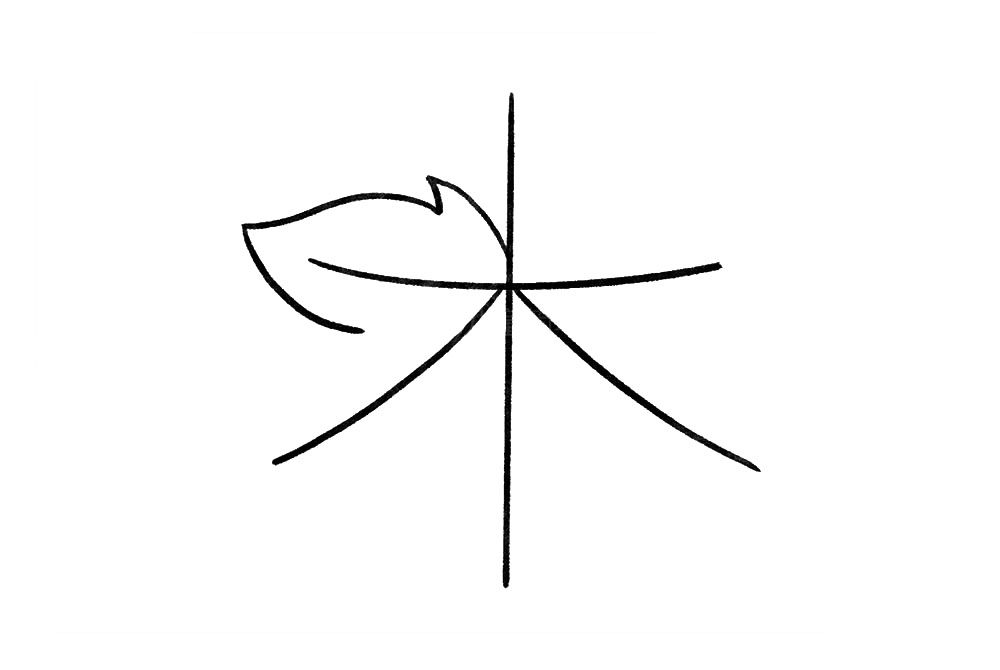 霜叶红于二月花 秋天的枫叶简笔画
