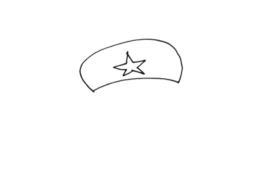 Q版爱学习的雷锋怎么画