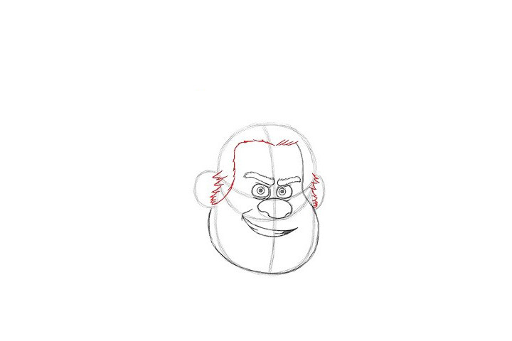 无敌破坏王 拉尔夫详细画法步骤