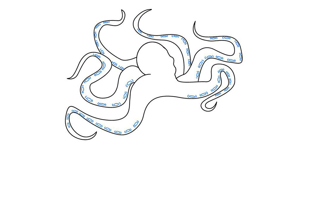 海怪怎么画
