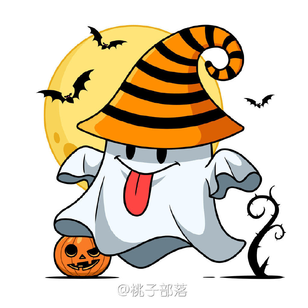 万圣节小鬼简笔画图片，节日气氛搞起来！