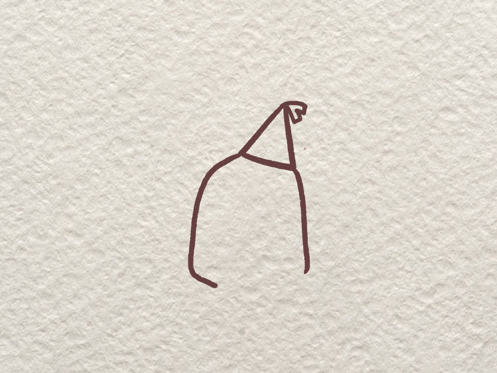 咸蛋君简笔画画法教程