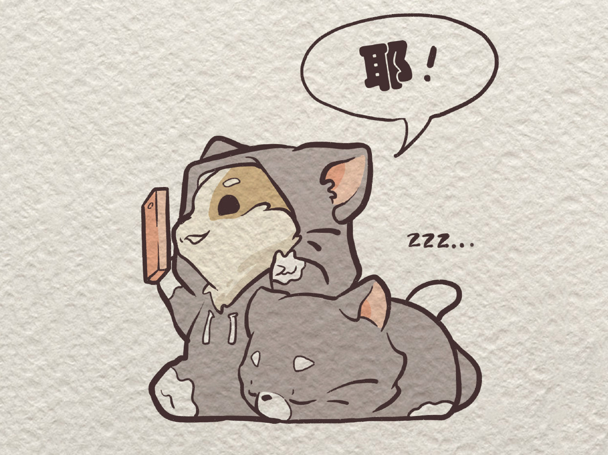 Q版双子座简笔画