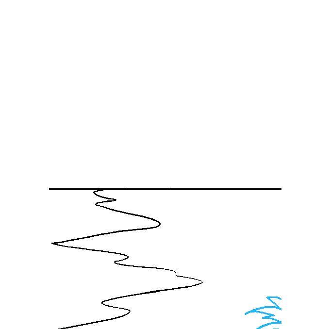 沙滩风景怎么画