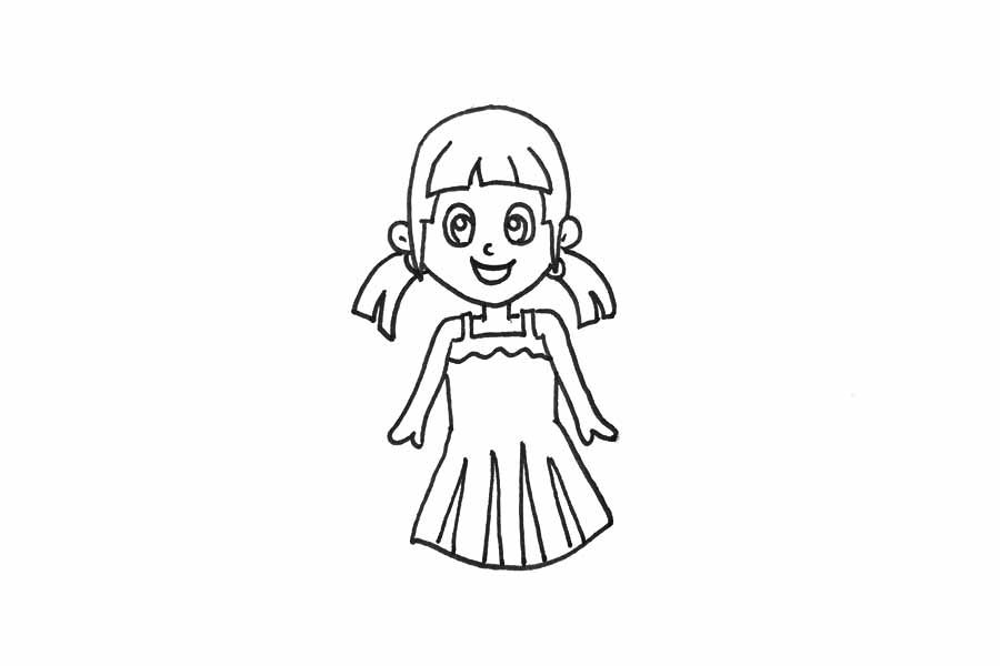 夏林果简笔画画法步骤