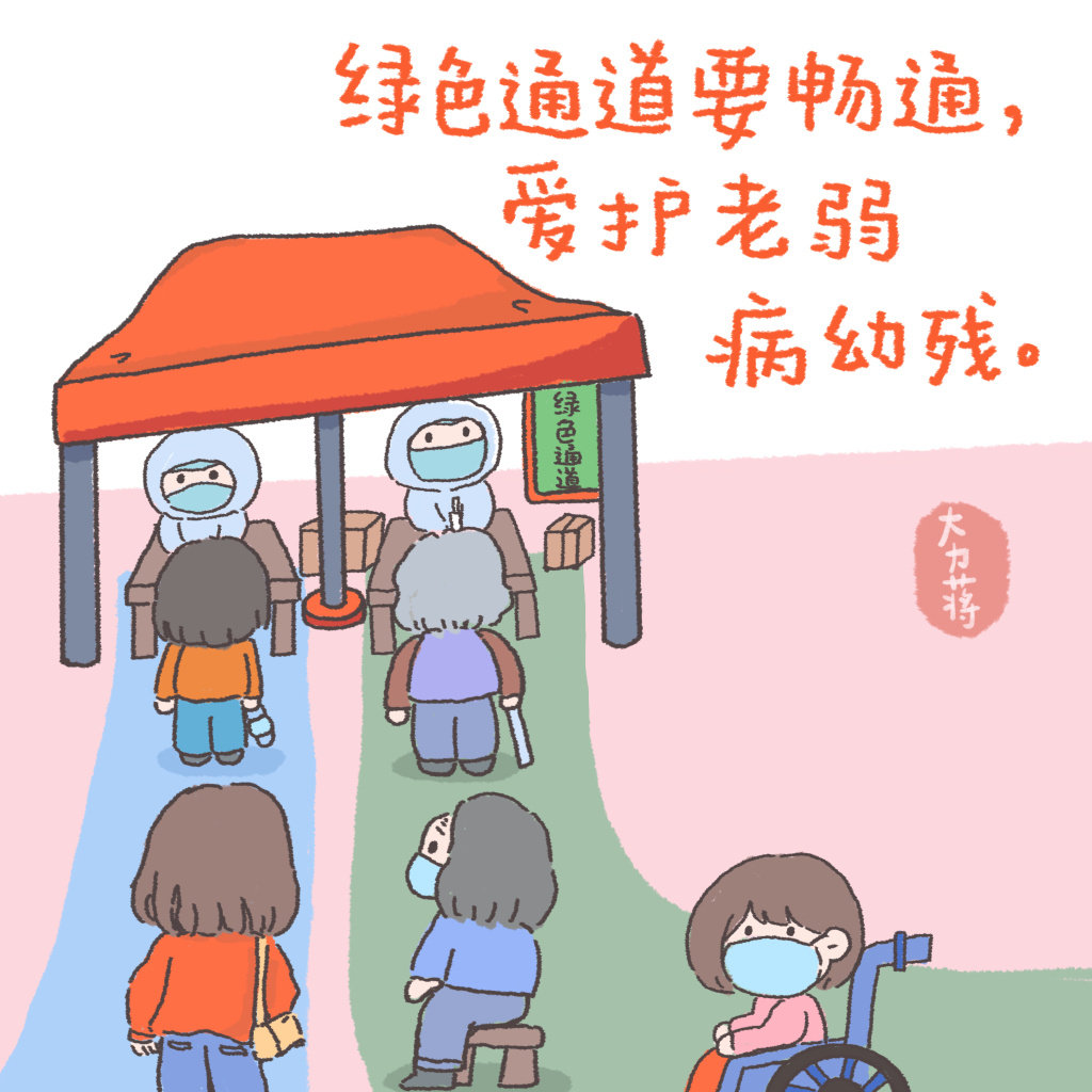 漂亮的防疫宣导画作