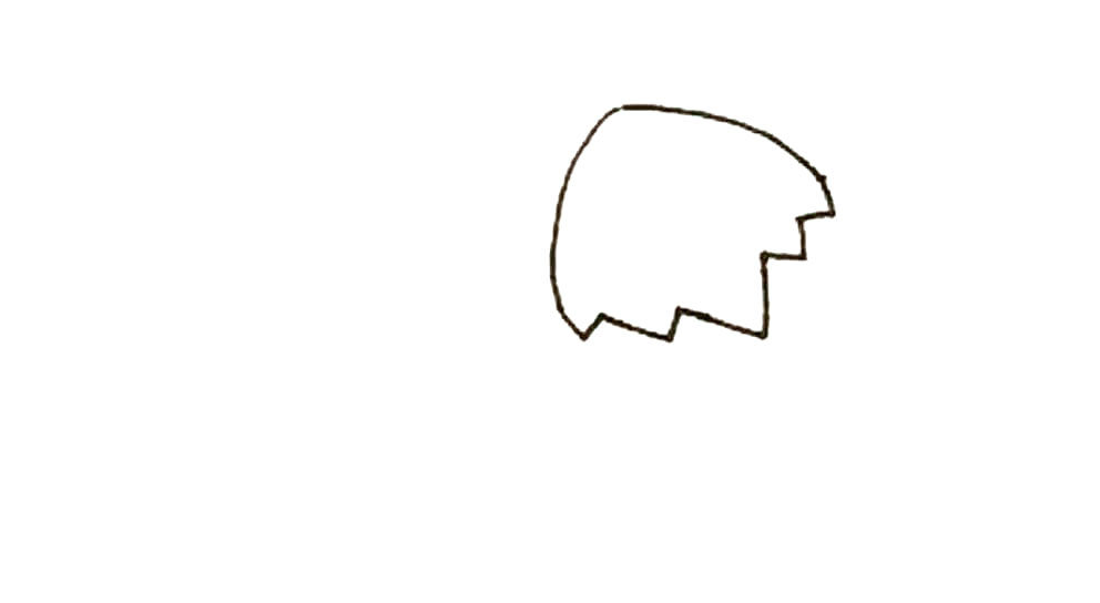  简单画法的葡萄简笔画