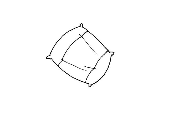 被窝简笔画教程