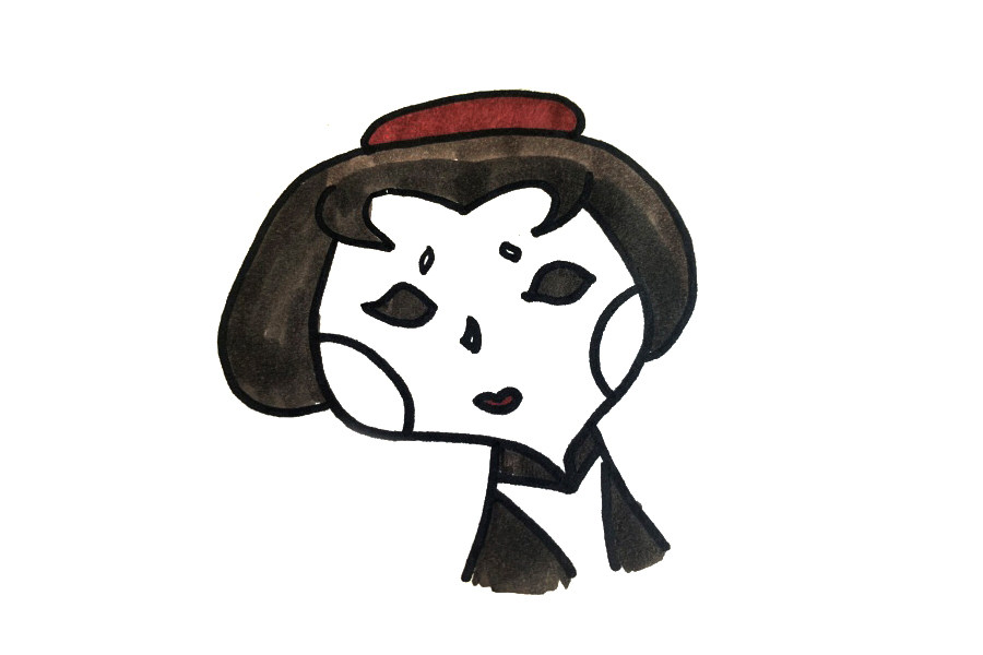 第五人格红蝶怎么画