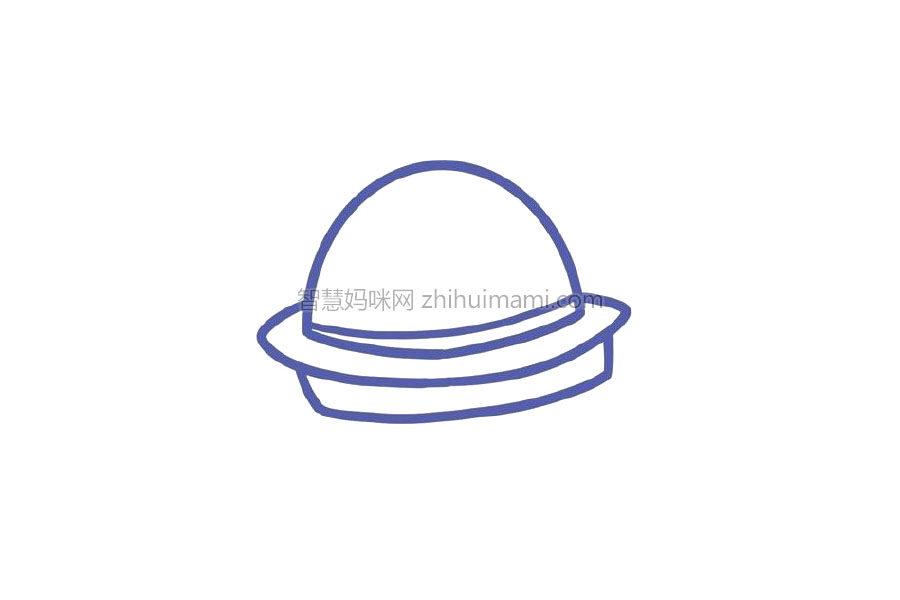 宇宙太空简笔画大全 外星飞船简笔画