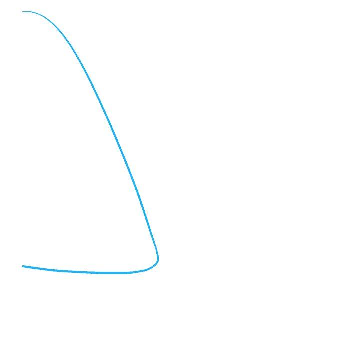 如何画瀑布简笔画